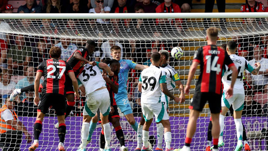 พรีเมียร์ลีกอังกฤษ : นิวคาสเซิ่ล ยูไนเต็ด VS บอร์มัธ